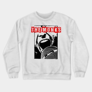 monks scream Crewneck Sweatshirt